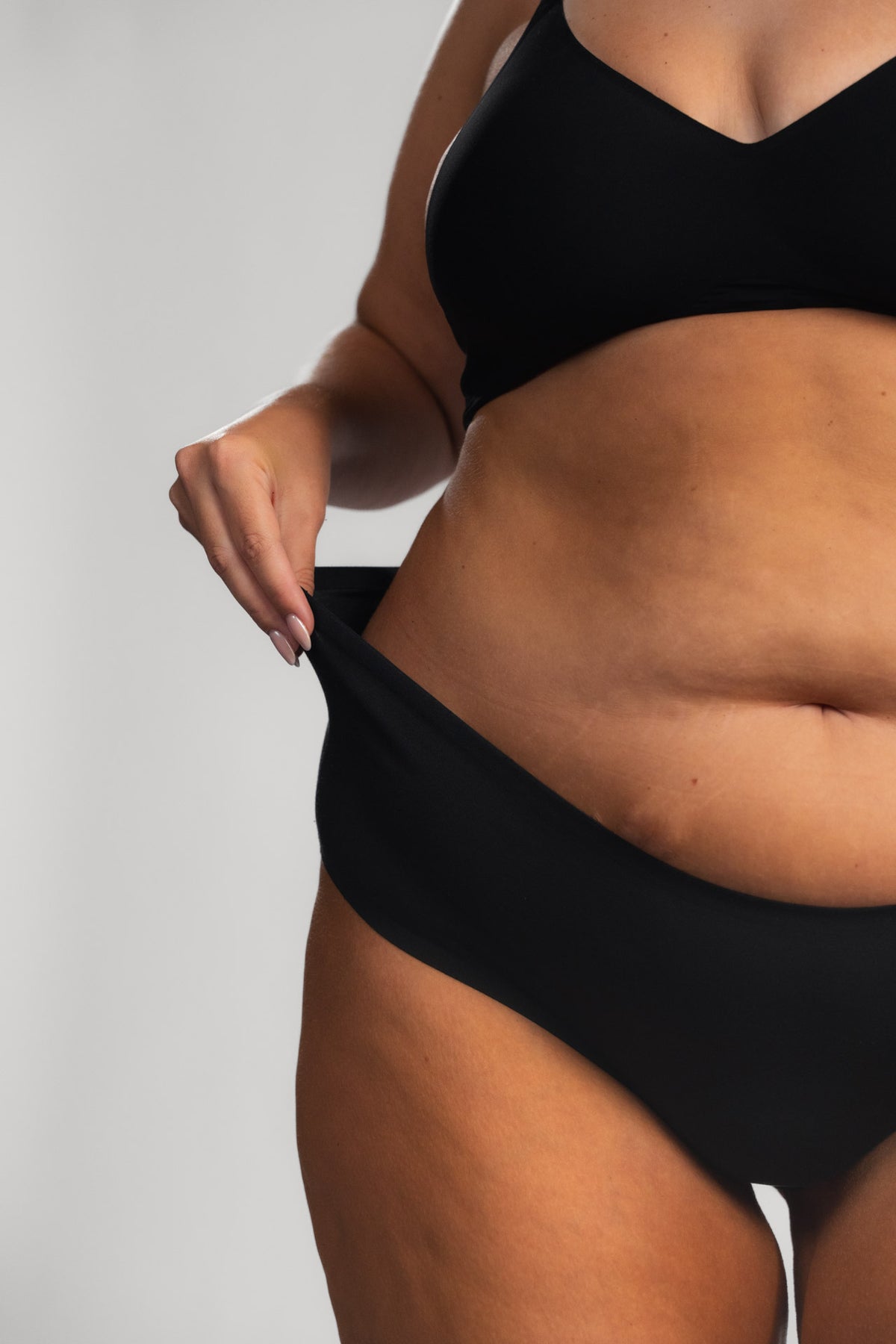 Seamless boksarice LUXE BLACK - 2 kos – pogled 5