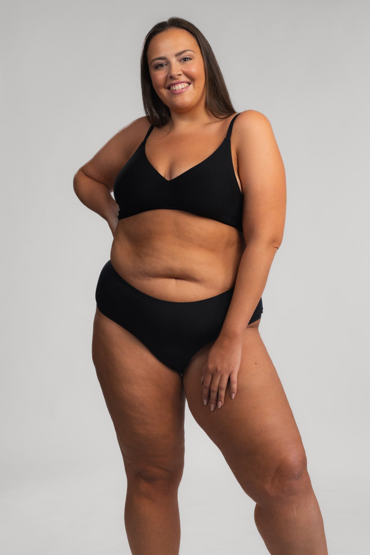 Boxer Seamless LUXE BLACK - 2 pezzi