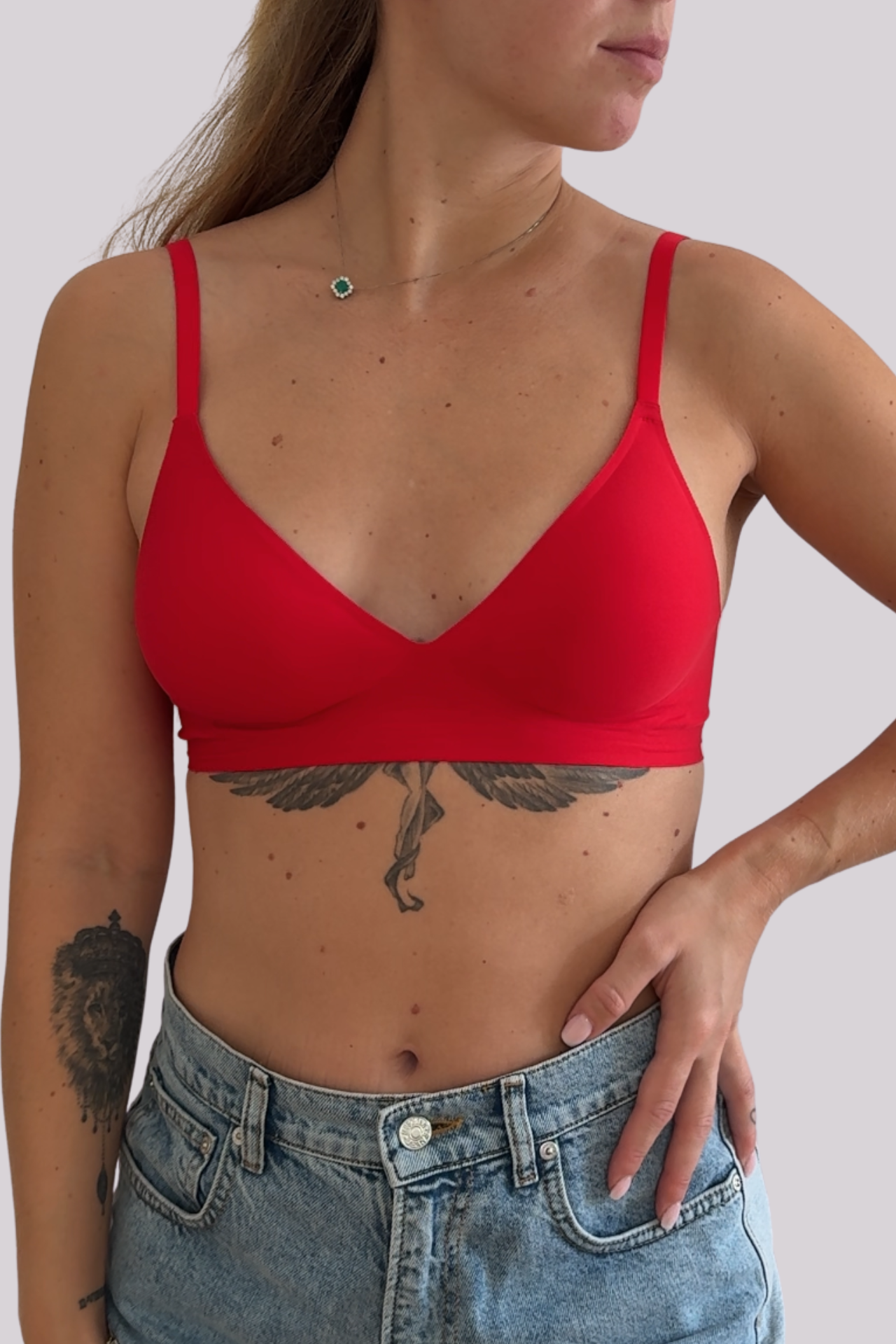 Reggiseno Seamless ROSSO