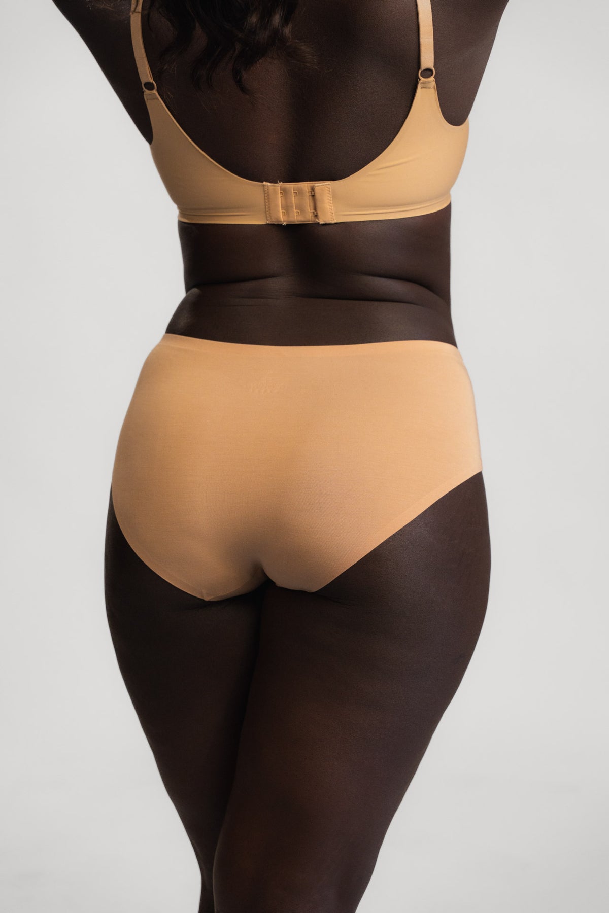 Seamless boksarice LUXE BEIGE - 2 kos – pogled 3
