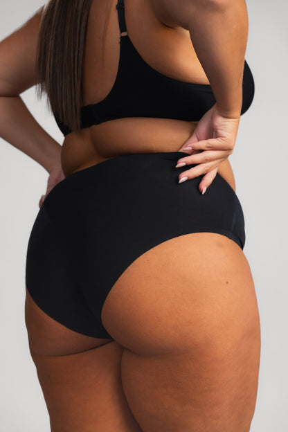Seamless boksarice LUXE BLACK - 2 kos – pogled 4