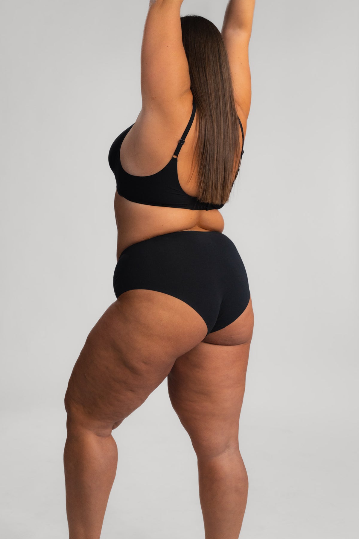 Seamless boksarice LUXE BLACK - 2 kos – pogled 3