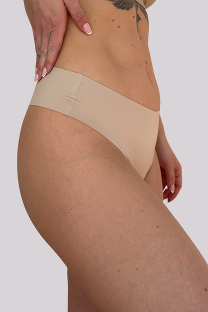 Seamless brazilke SCULPT BEIGE – pogled 2