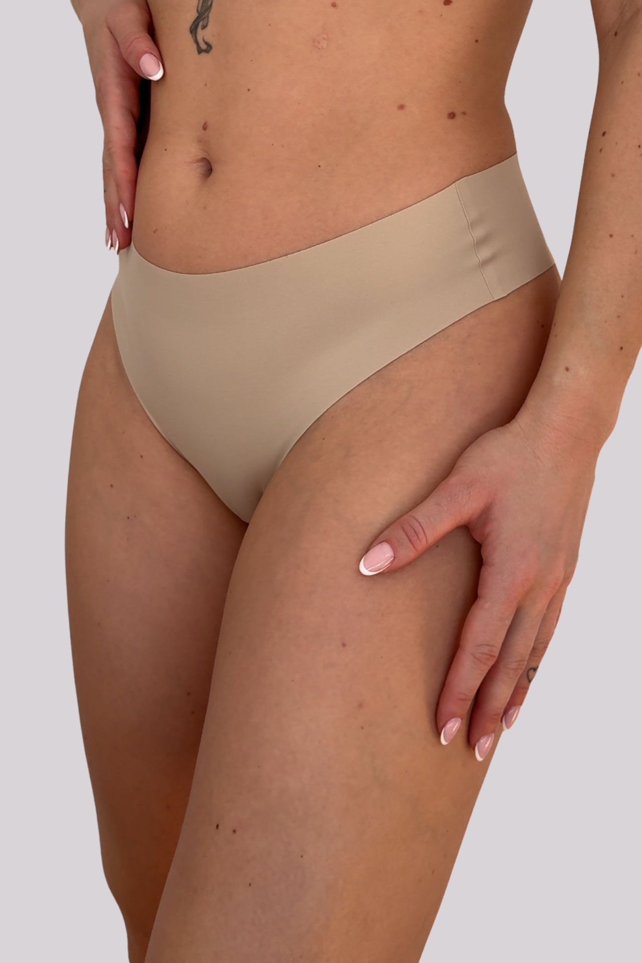 Slip brasiliana Seamless SCULPT BEIGE