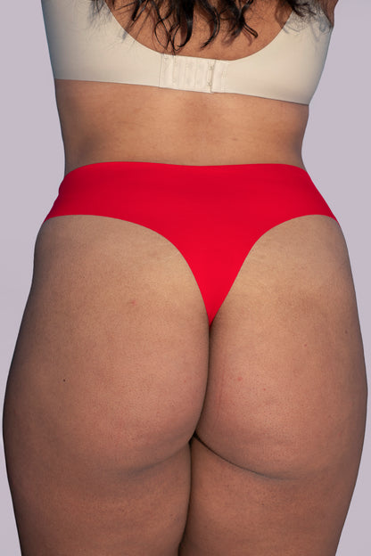 Seamless brazilke SCULPT RED – pogled 4